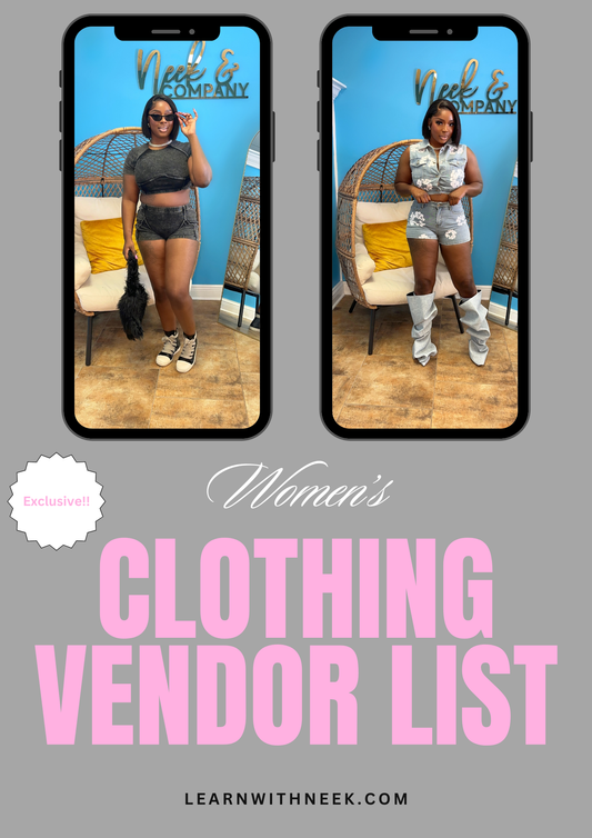 Exclusive Women's Wholesale Clothing Vendors